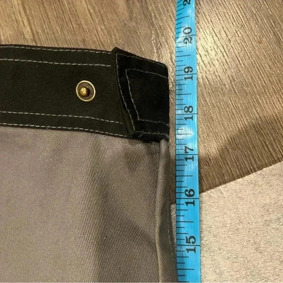 [L] Vtg Dickies Light Canvas Two Tone Workwear Industry Jacket trucker Barn Coat - Picture 6 of 14